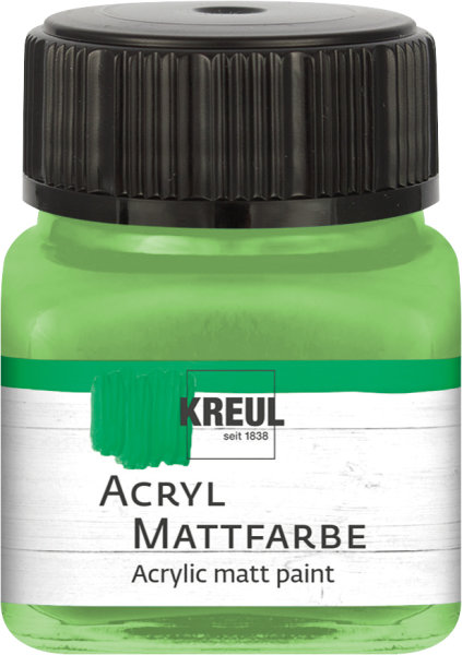 KREUL akrylová matná farba - jarná zelená - 20 ml