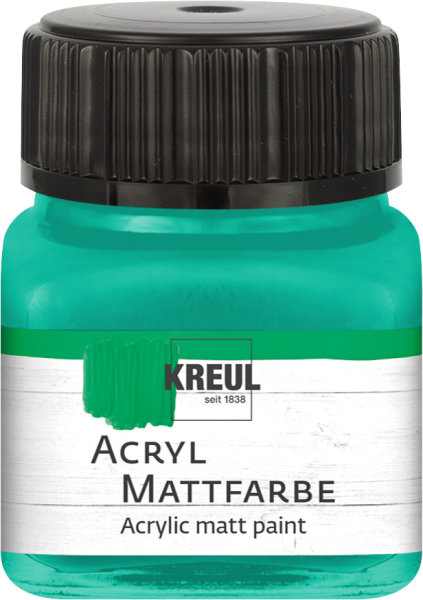 KREUL akrylová matná farba - mätovozelená - 20 ml