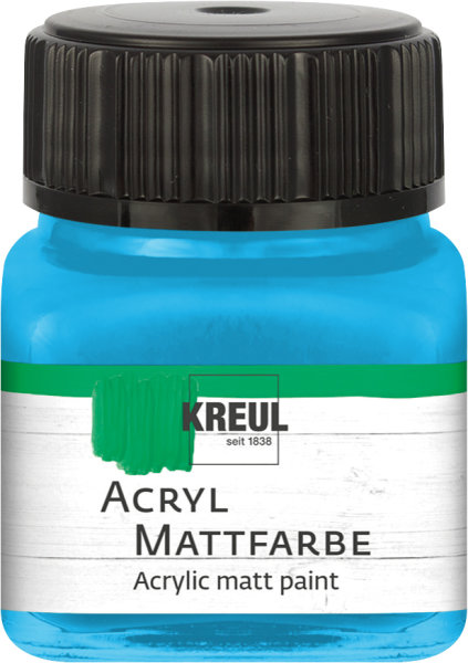 KREUL Acryl Mattfarbe Himmelblau 20 ml