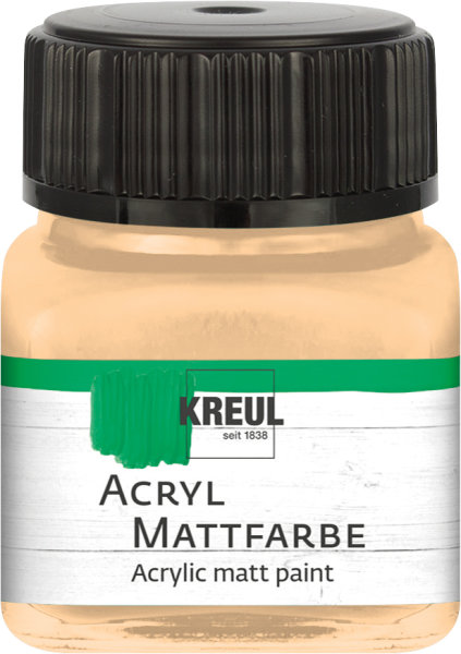 KREUL Acryl Mattfarbe Beige 20 ml