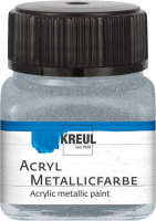 KREUL Acryl Metallicfarbe Silber 20 ml