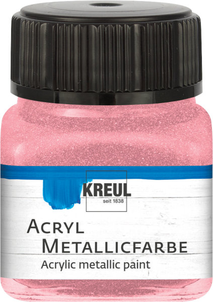 KREUL Acryl Metallicfarbe Rosa 20 ml