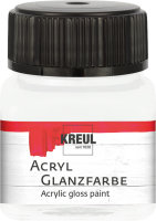 KREUL Acryl Glanzfarbe Weiß 20 ml