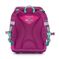 oxybag Schulrucksackset OXY Sherpy pink