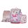 oxybag Schultaschenset PREMIUM LIGHT Horse Flowers 3-teilig