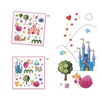 DJECO Sticker Prinzessin Marguerite