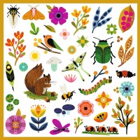 DJECO Sticker Garten