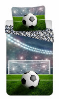 Bettwäsche Fußball Goal 140×200 cm,...