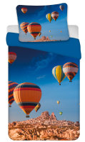 Bettwäsche-Set Heißluftballon 135×200...