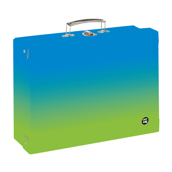 oxybag Werkkoffer A4 Ombre blue-green