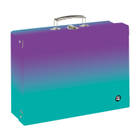 oxybag Werkkoffer A4 Ombre purple-blue