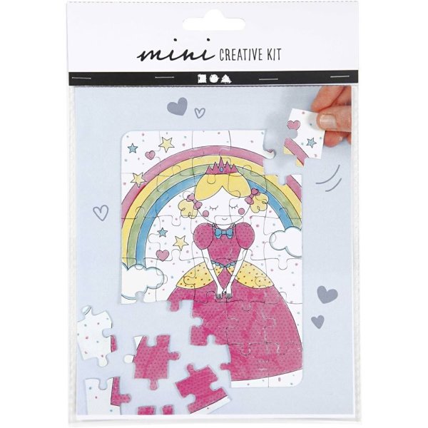 creativ company Mini Kreativ Set Puzzle Prinzessin