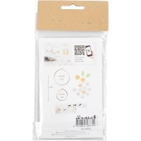 creativ company Mini Kreativ Set Schmuck, Creolen mit Perlen