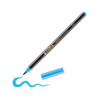 edding 1340 glitzer Pinselstift azurblau