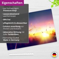 CYD Schreibtischunterlage premium Vinyl 60 x 40 cm Pusteblume im Sonnenlicht