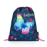 oxybag Schultaschenset 3-teilig PREMIUM LIGHT Butterfly Rainbow