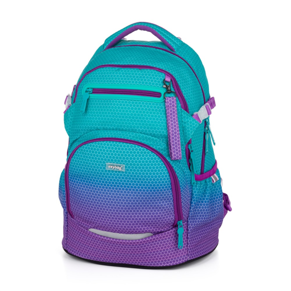 oxybag Schulrucksack OXY OMBRE blue-pink