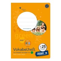 URSUS [OE] Vokabelheft OE25 A5 40 Blatt 10mm liniert mit...