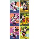 ARGUS Notizblock 9 x 12 cm 25 Blatt Disney Mickey, Minnie...