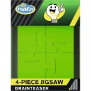 ThinkFun 76387 Brainteaser 4-Piece Jigsaw